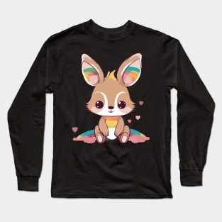 Cutest Little Baby Kangaroo Long Sleeve T-Shirt